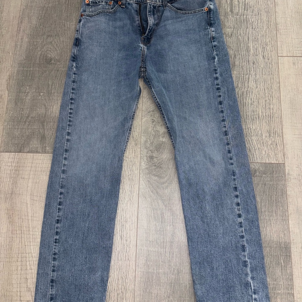 Levi's Men's Straight Jeans in Light Blue